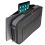 Case Logic | Fits up to size 15.6 "" | Era Hybrid Briefcase | Messenger - Briefcase/Backpack | Obsidian | Shoulder strap - 11